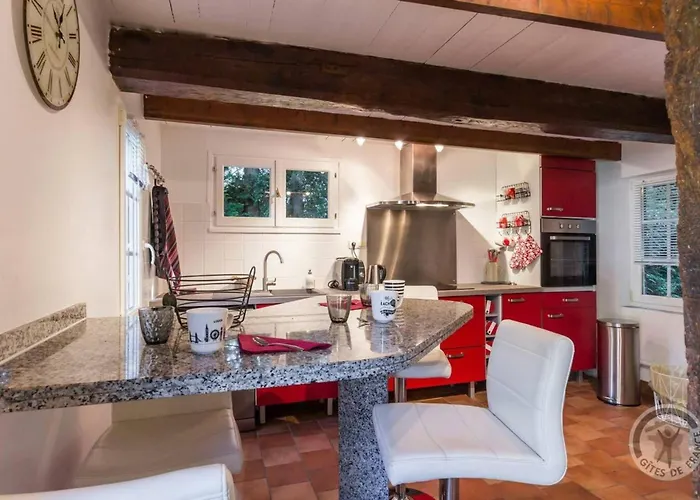 Maison De Charme A Avec Jardin Clot Et Barbecuea Ferienhaus *