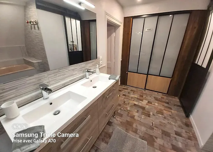 Ferienhaus Maison De Charme A Avec Jardin Clot Et Barbecuea Annebault